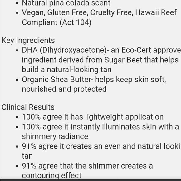 Coola 70%+ ORGANIC Sunless Tan Luminizing Serum - Picture 8 of 13